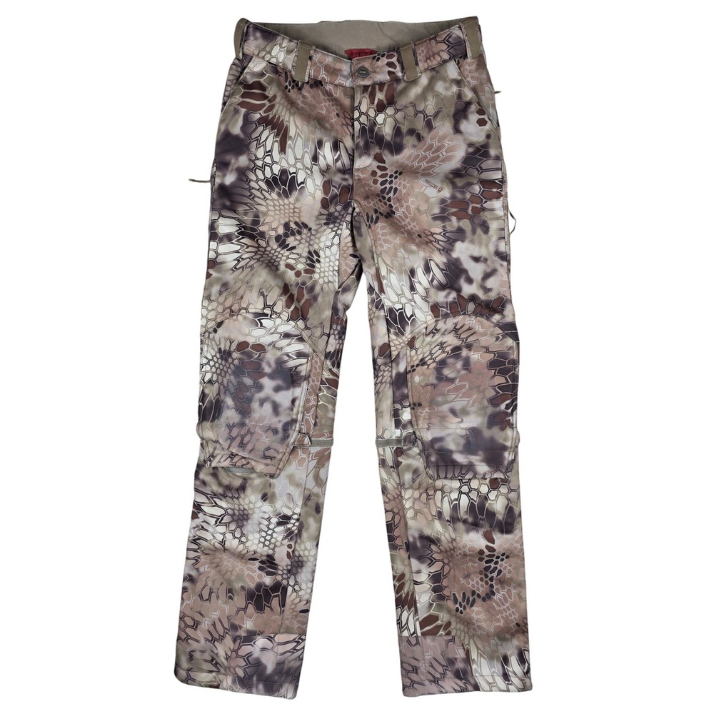 Kryptek Highlander Camo Mens Alaios Field Pants Size Large Tactical Padded Hunt